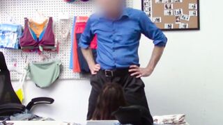 SHOPLYFTER Satisfying Gianna Gem wears thong & made Wrex Oliver hard