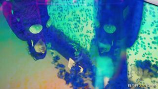 BRAZZERS Submissive Brianna Bourbon getting oiled up & assfucked