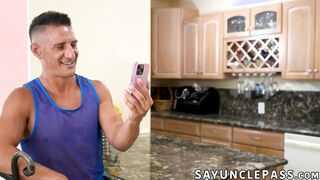 Max Mabry spread his legs to welcome Jax Thirio into his tight booty