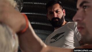 General Cecil Rose training turns into a sexy nasty groupsex fuck