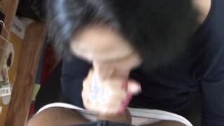 F-Sized tits mature gets banged in flower store