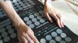 Inked beauty takes a ride on my dick