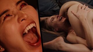 Blonde Gorgeous Nancy Ace Grows Fangs! Sexy Babes Vampire Porn - Growing Teeth Gorgeous Fantasy