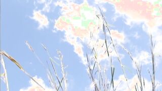 Carina goes outdoors & strips