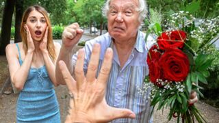 I was ready to pay the mean old fart for that tight muff…