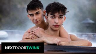 NEXT DOOR TWINK - Two Introverted Twinks Turn Slutty - Kai & Dylan’s Big Cocks in Wet Tw