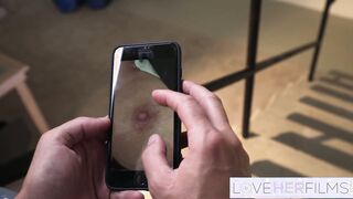 Blonde Milf Victoria Nova Lets Co Worker Play With Her Snatch