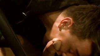 Hunk penetrates his man anally making him shoot his load