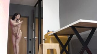 My step daddy loves my naked photos, taking a couple for him