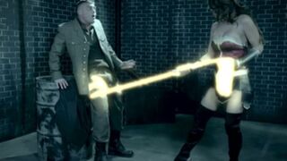 Behind the Scenes of Wonder Female: A XXX Parody with Tgirl Chanel Santini