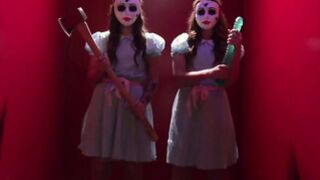 Ghost Twins banged by an even Creepier Chap!